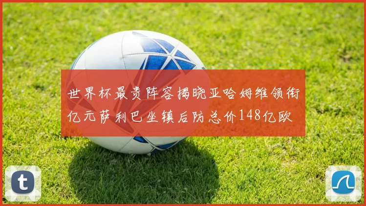 世界杯最贵阵容揭晓亚哈姆维领衔亿元萨利巴坐镇后防总价148亿欧